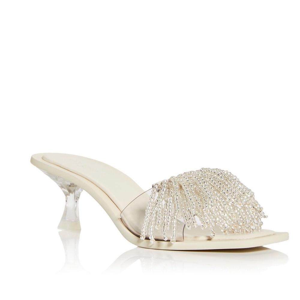 Cult Gaia Uma Beaded Mules